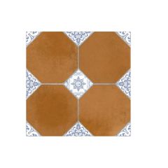 Piso Castilla Mate / Efecto Brillo 37 x 37 cm Terracota - CAJA con 2.11 m²