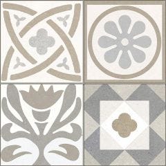 Piso Montejo 45 x 45 cm Almendra - CAJA con 1.62 m²