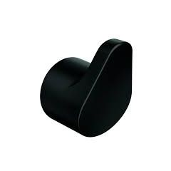 Gancho Sencillo Siena Negro Mate Moen