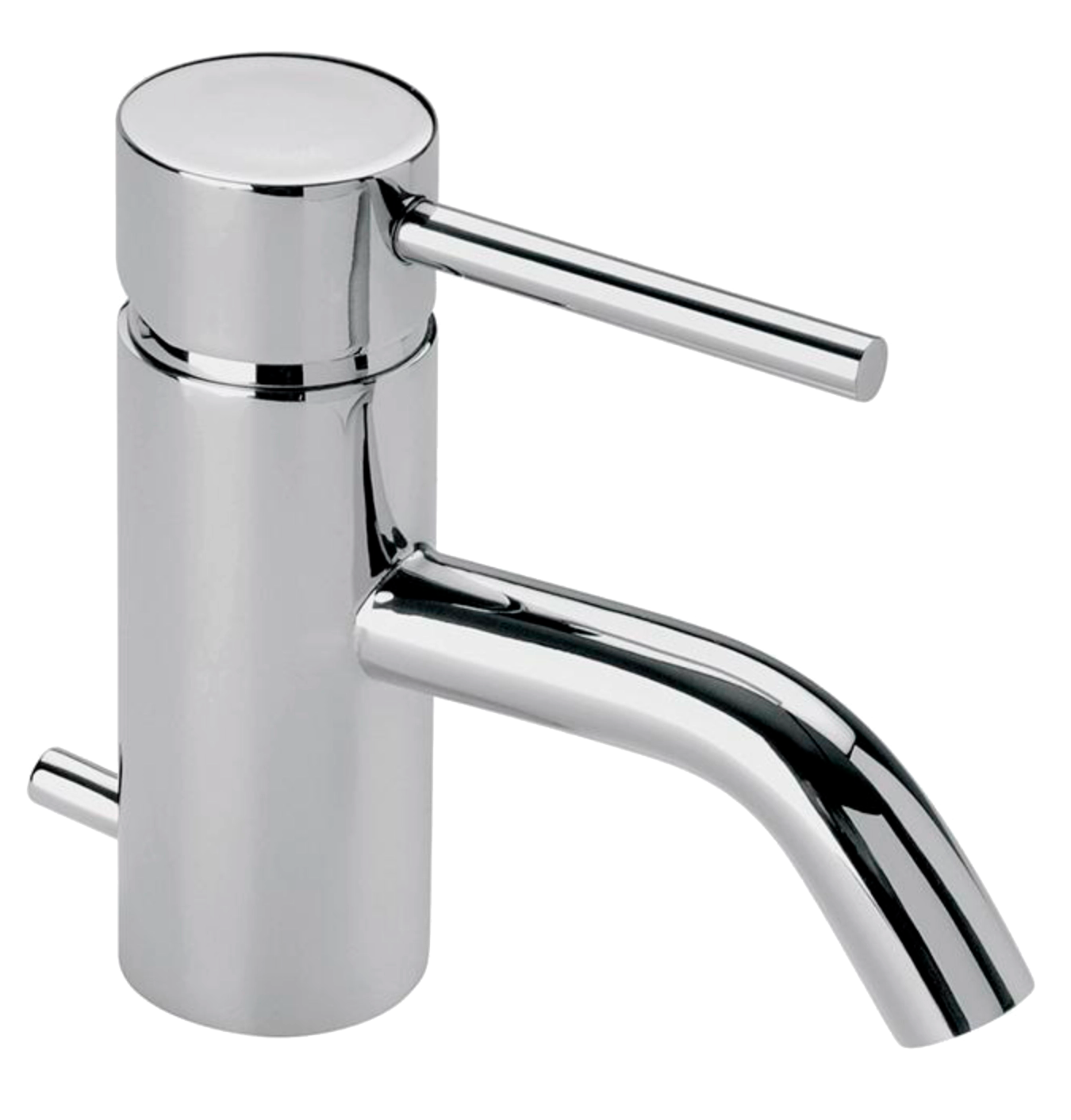 Mezcladora Monomando para Lavabo Spacio con Desagüe Automático Cromo Helvex