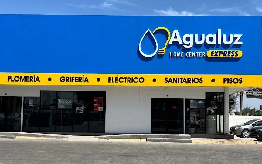 Fachada de Agualuz Home Center Express