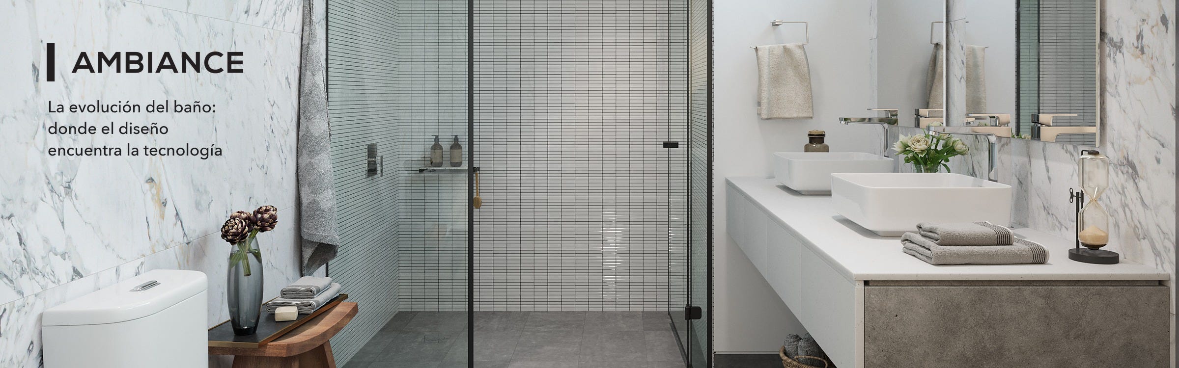 Ambiance — La evolución del baño: donde el diseño encuentra la tecnología